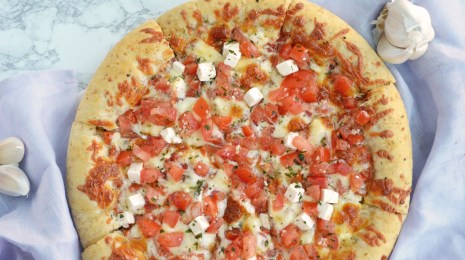 Bruschetta Pizza is a Must Make this Summer!