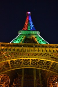 The Eiffel Tower, Paris, France.