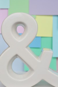 Colour Blocked Photo Backdrop DIY